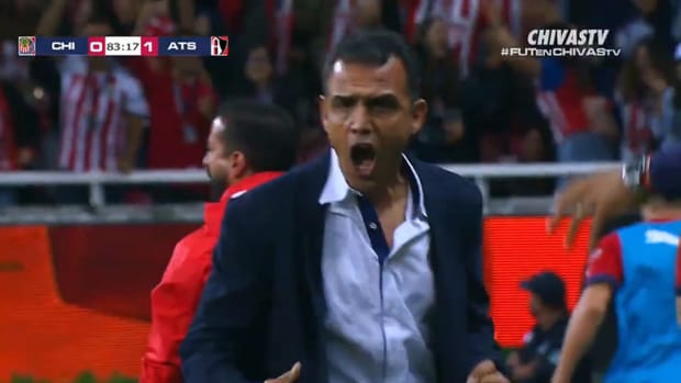 Cisneros' wonderful equaliser in the local derby vs Atlas